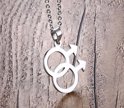 Logo Gay Pride Necklace