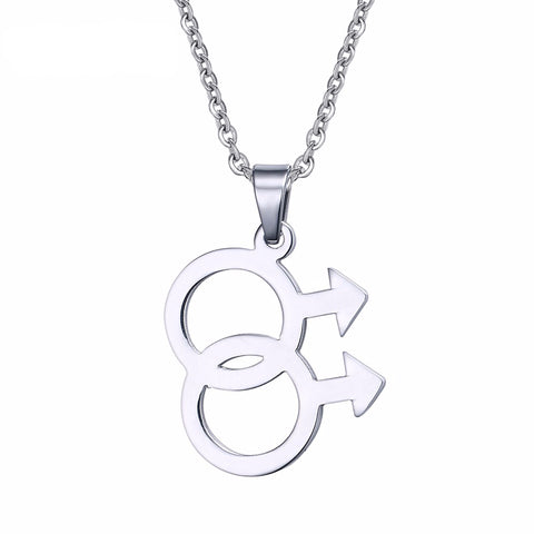 Logo Gay Pride Necklace