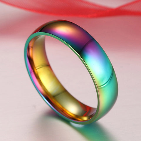 LGBT Rainbow Ring