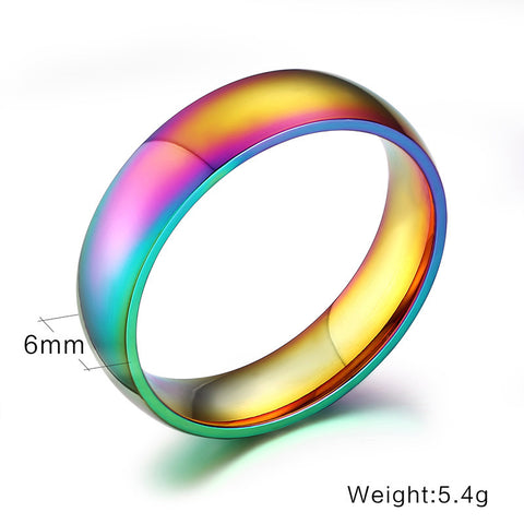 LGBT Rainbow Ring