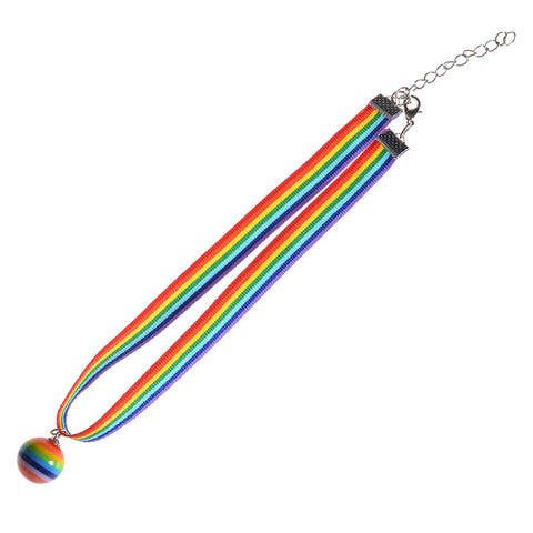 Pride Rainbow Choker