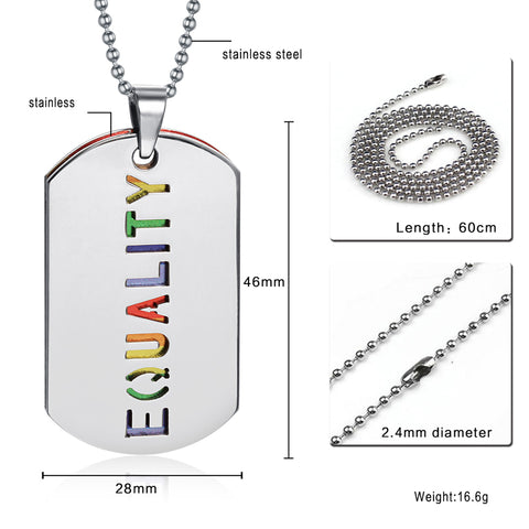 Stainless Steel Double Layer Necklace